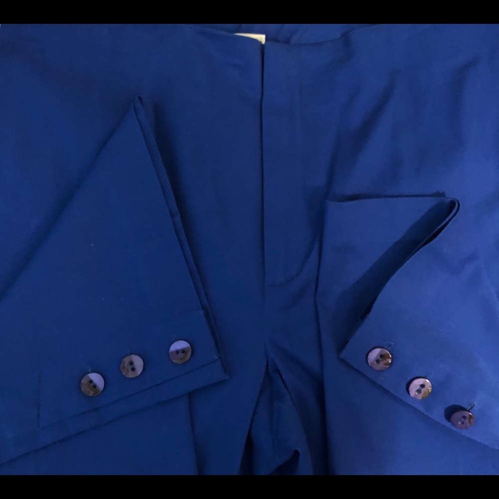 Pair of Royal Blue Capri Pants.